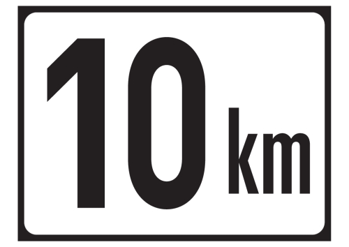 Artikelbild des Artikels “10km Tafel “