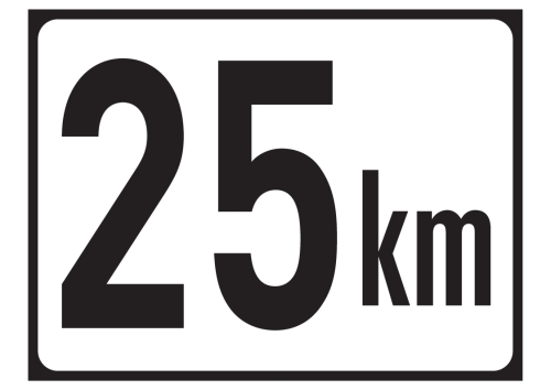 Artikelbild des Artikels “25km Tafel “