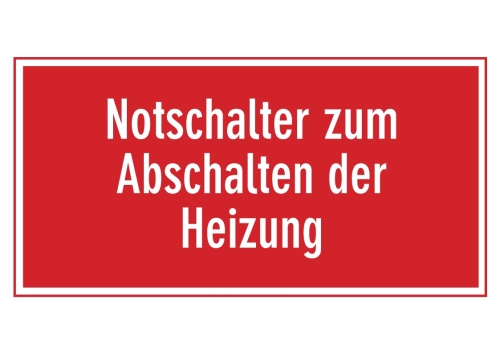 Artikelbild des Artikels “Notschalter zum Abschalten der Heizung “