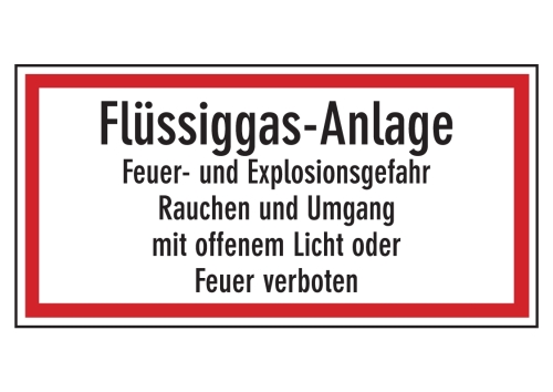 Artikelbild des Artikels “Flüssiggas-Anlage Feuer- u. Explosionsgefahr Rauchen u. Umgang mit .. “