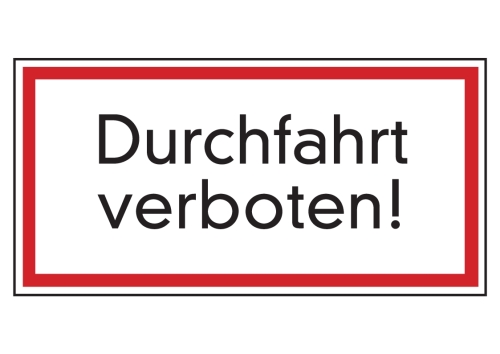 Artikelbild des Artikels “Durchfahrt verboten! “