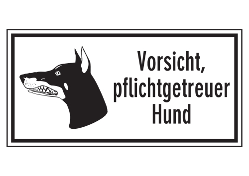 Artikelbild des Artikels “Vorsicht, pflichtgetreuer Hund “