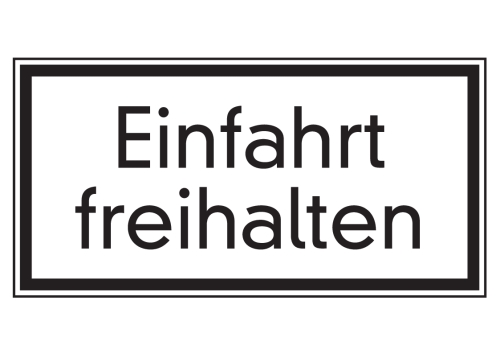Artikelbild des Artikels “Einfahrt freihalten “