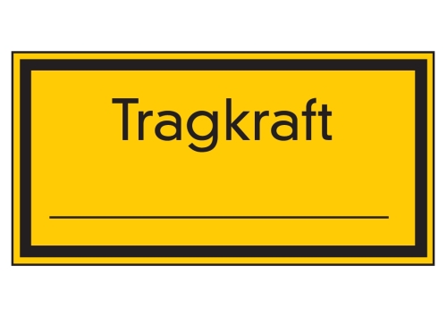 Artikelbild des Artikels “Tragkraft _____________ mit Wunschtext “