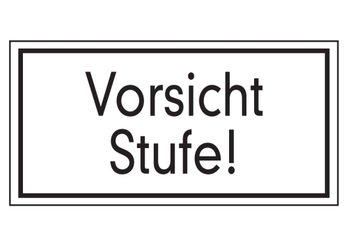 Artikelbild des Artikels “Vorsicht Stufe “