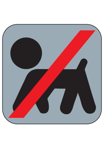 Artikelbild des Artikels “PVC-Piktogramm Symbol Tiere verboten “