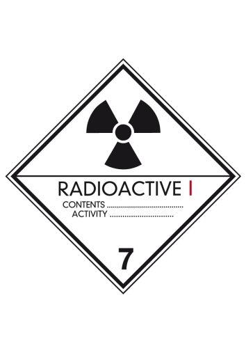 Artikelbild des Artikels “Nr.7A Radioaktive Stoffe - Kategorie I “