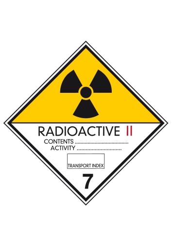 Artikelbild des Artikels “Nr.7B Radioaktive Stoffe - Kategorie II “