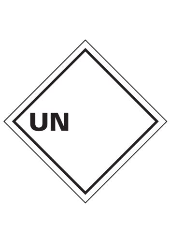 Artikelbild des Artikels “Gefahrzettel 'UN' (zum Selbstbeschriften) “