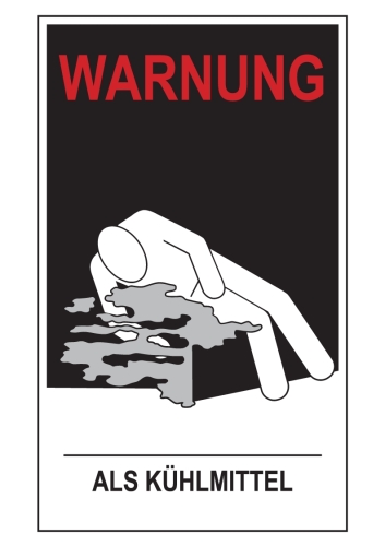 Artikelbild des Artikels “WARNUNG ______ ALS KÜHLMITTEL “