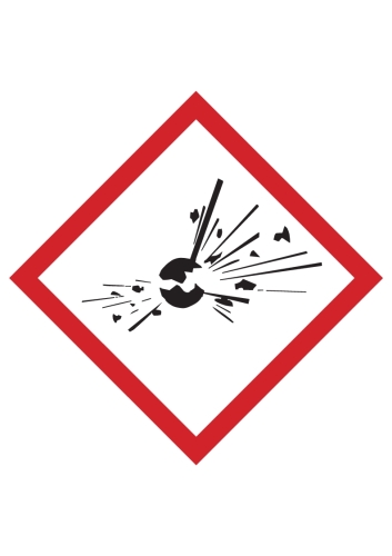 Artikelbild des Artikels “GHS 01 Explodierende Bombe 2 Stück/Bogen “