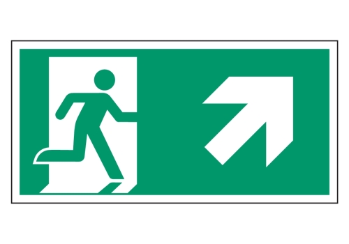 Artikelbild des Artikels “Rettungsweg aufwärts rechts “