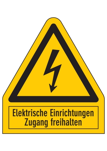 Artikelbild des Artikels “Elektrische Einrichtungen Zugang freihalten “