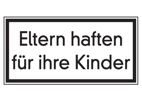 Artikelbild des Artikels “Eltern haften für ihre Kinder “