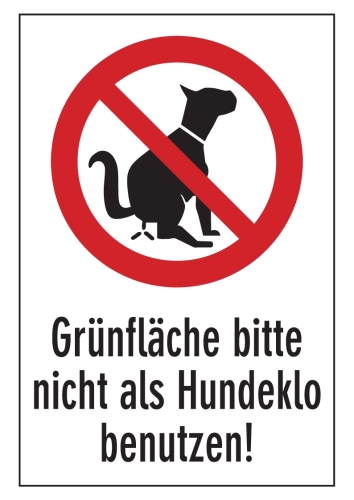 Artikelbild des Artikels “Grünfläche bitte nicht als Hundeklo benutzen! “