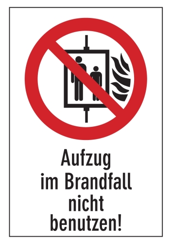 Artikelbild des Artikels “Aufzug im Brandfall nicht benutzen! “