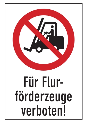 Artikelbild des Artikels “Für Flurförderzeuge verboten! “