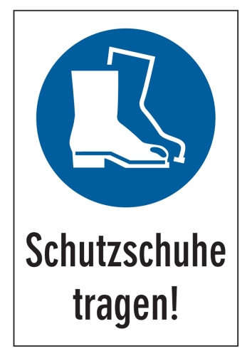 Artikelbild des Artikels “Schutzschuhe tragen! “