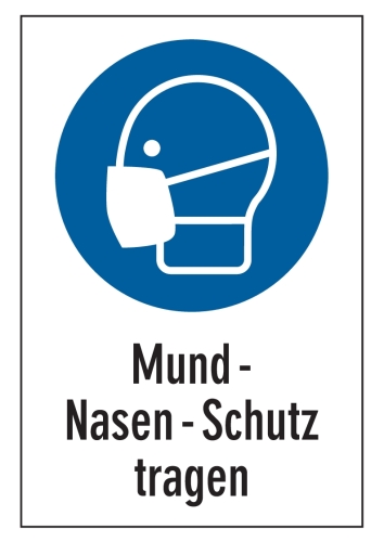 Artikelbild des Artikels “Mund-Nasen-Schutz tragen! “