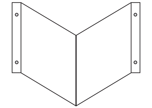 Artikelbild des Artikels “Winkelschild (leer) “