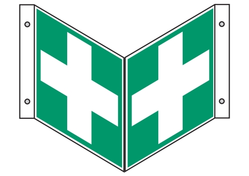 Artikelbild des Artikels “Winkelschild E003 Erste Hilfe “