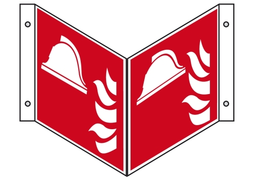 Artikelbild des Artikels “Winkelschild F004 Mittel und Geräte zur Brandbekämpfung “