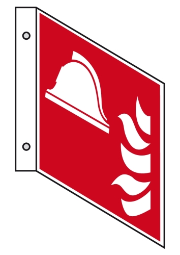 Artikelbild des Artikels “Fahnenschild F004 Mittel und Geräte zur Brandbekämpfung “