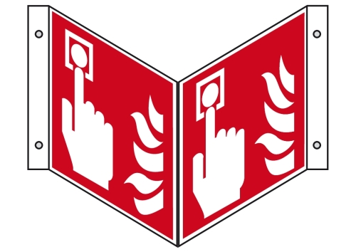 Artikelbild des Artikels “Winkelschild F005 Brandmelder “