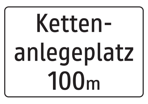 Artikelbild des Artikels “Kettenanlegeplatz       mit Meterangabe “